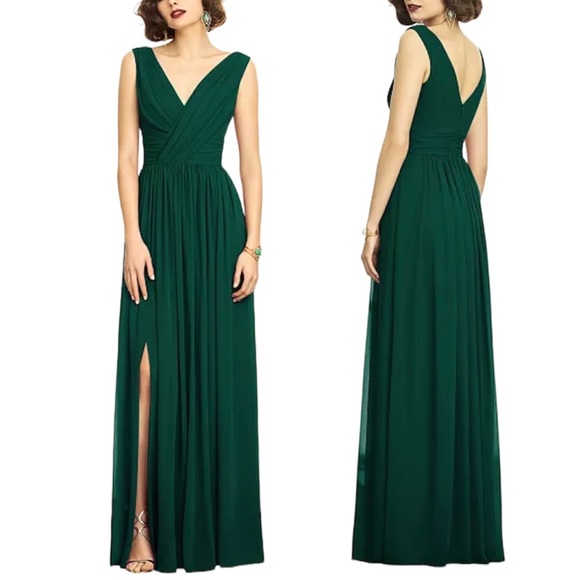 Dessy Collection Dresses & Skirts - Dessy Collection Ruched Chiffon Gown 16 NWT